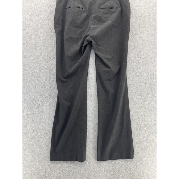 Ann Taylor Women's Pants Devin Fit Solid Gray Size 8 Boot Cut - Picture 8 of 13
